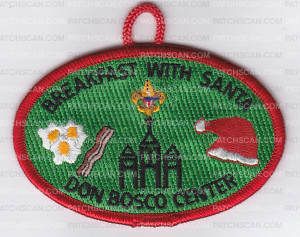 Patch Scan of X166643A BREAKFAST WITH SANTA DON BOSCO