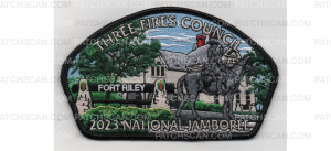 Patch Scan of 2023 National Jamboree #6 (PO 100636)