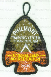 Patch Scan of Philmont - National Camp Accreditation