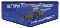 Netopalis Sipo Schipinachk F-35 NOAC 2024 flap Longhorn Council #582