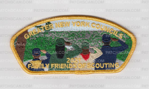 Patch Scan of GNYC Family Friend of Scouting