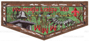 Patch Scan of BAC WULAPEJU LODGE BELL FLAP