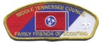 Middle TN Council- 2023 FOS CSP (Gold Metallic) Middle Tennessee Council #560