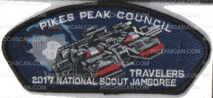 Patch Scan of Pikes Peak Council 2017 National Jamboree travelers
