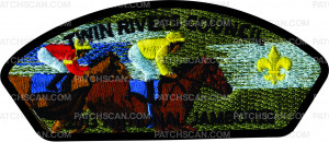 Patch Scan of 2013 Jamboree- Twin Rivers Council- #214005