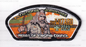 Patch Scan of Heart of Virginia Council Jamboree Set