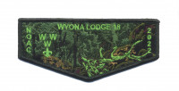 Wyona Lodge NOAC 2022 Earth (Flap) Green Columbia-Montour Council #504