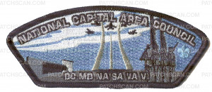 Patch Scan of National Capital Area Council Air Force Memorial CSP