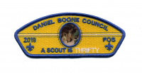 Daniel Boone Council FOS 2019 - A Scout is Thrifty CSP (Blue Border Daniel Boone Council #414