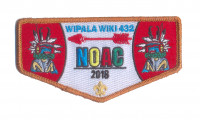 Wipala Wiki NOAC 2018 2 Kachinas Copper Metallic Flap Grand Canyon Council #10