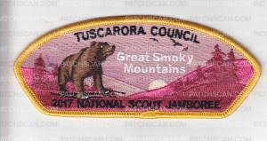 Patch Scan of Tuscarora 2017 National Jamboree Great Smokey Mountains