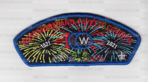 Patch Scan of Westmoreland-Fayette 100th Anniversary CSP