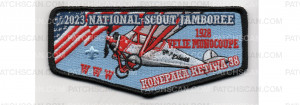 Patch Scan of 2023 National Jamboree Lodge Flap (PO 100152)