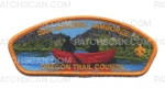 Patch Scan of 2023 NSJ Oregon Trail Council (Canoe) 