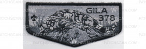 Patch Scan of Gila Flap Stage #2 Grey Scale (PO 87982)