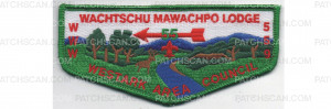 Patch Scan of 55th Anniversary Flap (PO 87645)