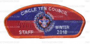 Patch Scan of CTC - NYLT 2018 Orange Border Staff CSP