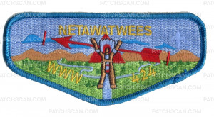 Patch Scan of Netawatees Lodge Flap (34262