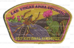 Patch Scan of 2017 National Jamboree - Las Vegas Area Council - Vinagaroon 