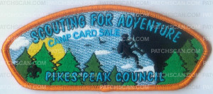 Patch Scan of SCOUTING FOR ADVENTURE (ROCK CLIMBING)