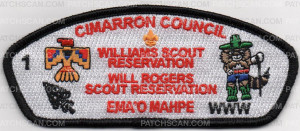 Patch Scan of CIMARRON NUMBERED CSP