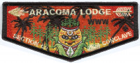 ARACOMA 2024 CONCLAVE FLAP Black Warrior Council #6