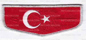 Patch Scan of Turkey Flag OA Flap