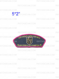 Patch Scan of Las Vegas Area Council NOAC 2024 Knights (Pink CSP)