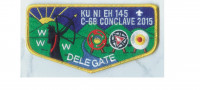Conclave Delegate Flap (Job 105878) Dan Beard Council #438