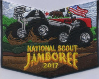Cahuilla Lodge 2017 National Scout Jamboree pocket patch California Inland Empire Council #45