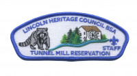 Lincoln Heritage Council Tunnel Mill Reservation Blue (Staff) CSP Lincoln Heritage Council #205