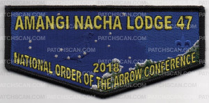 Patch Scan of LODGE 47 FLAP 3 BLACK