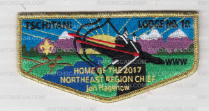 Patch Scan of Tschitani Lodge Flap NER Chief