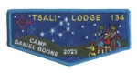 2023 Tsali Lodge Camp Daniel Boone Flap Daniel Boone Council #414