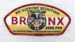 Patch Scan of We Support Scouting FOS 2020