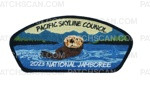 Patch Scan of Pacific Skyline Council 2023 NSJ JSP black border
