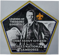 TRC 2023 JAMBOREE CENTER GOLD Theodore Roosevelt Council #386