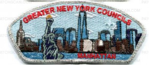 Patch Scan of Greater New Councils-Freedom Tower CSP-Silver-Manhattan
