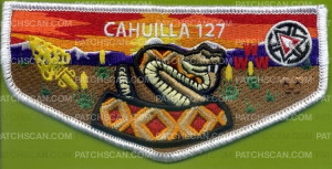 Patch Scan of Cahuilla 127 Pocket Flap