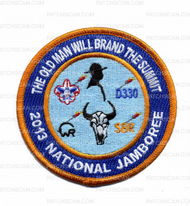 Patch Scan of 2013 National Jamboree- Contigent- #213106
