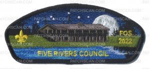 Patch Scan of 2022 FOS CSP- Five Rivers Council 