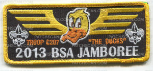 Patch Scan of 30211- Troop C207 Duck JSP