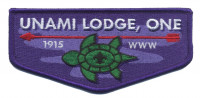 Unami Lodge 2024 Turtle Purple Cradle of Liberty Council #525