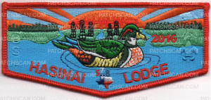Patch Scan of HASINAI LODGE FLAP 2016