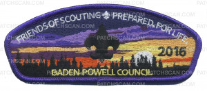 Patch Scan of Friends of Scouting - Prepared for Life