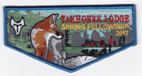 Takhonek Lodge Spring Fellowship 2017 Buckskin Council #617