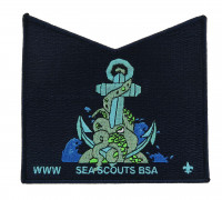 Colonneh Lodge 137 Sea Scout Pocket Piece (Black & Blue) Sam Houston Area Council #576