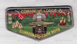 Patch Scan of Coman-Do-Gun 2019 OA Flap