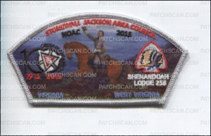 Patch Scan of SJAC Shenandoah Lodge 258 Delagate CSP 