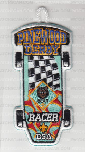 Patch Scan of Bear Racer Patch